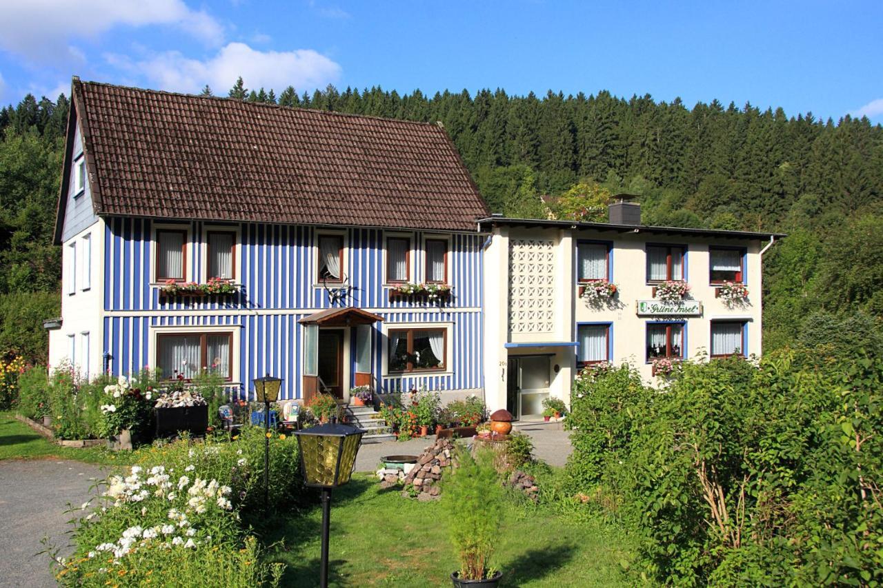 Haus Gruene Insel - Ferienwohnungen Altenau  Exterior foto